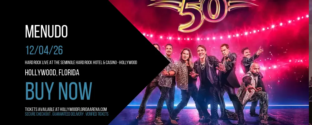 Menudo at Hard Rock Live At The Seminole Hard Rock Hotel & Casino
