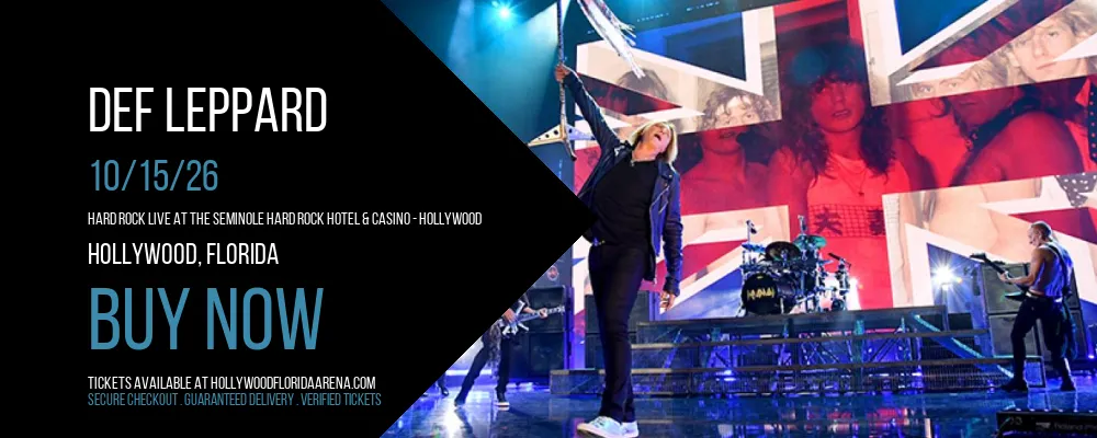 Def Leppard at Hard Rock Live At The Seminole Hard Rock Hotel & Casino