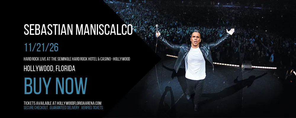 Sebastian Maniscalco at Hard Rock Live At The Seminole Hard Rock Hotel & Casino