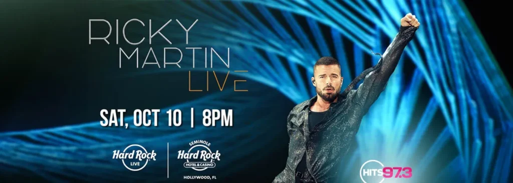 Ricky Martin at Hard Rock Live At The Seminole Hard Rock Hotel & Casino